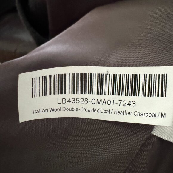 Double-Breasted Coat • Gray • Quince • WM - Picture 11 of 11